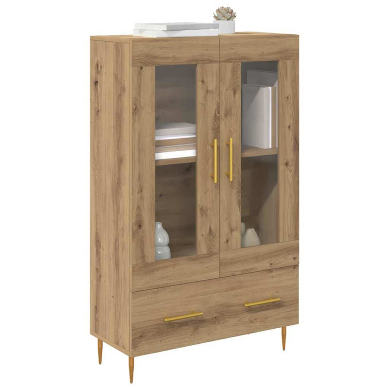Highboard z szufladą Dąb rzemieślniczy 69,5 x 31 x 115 cm