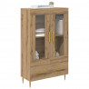 Highboard z szufladą Dąb rzemieślniczy 69,5 x 31 x 115 cm