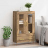 Highboard z szufladą Dąb rzemieślniczy 69,5 x 31 x 115 cm