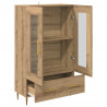 Highboard z szufladą Dąb rzemieślniczy 69,5 x 31 x 115 cm