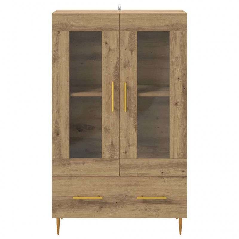 Highboard z szufladą Dąb rzemieślniczy 69,5 x 31 x 115 cm