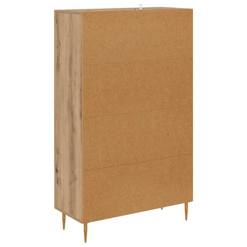 Highboard z szufladą Dąb rzemieślniczy 69,5 x 31 x 115 cm