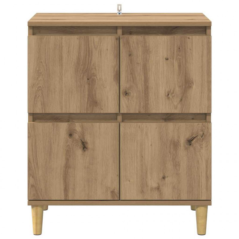 Bufet Dąb rzemieślniczy 60 x 35 x 70 cm Materiał drewnopochodny