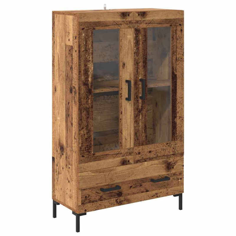 Highboard z szufladą Stare drewno 69,5 x 31 x 115 cm
