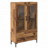 Highboard z szufladą Stare drewno 69,5 x 31 x 115 cm