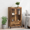 Highboard z szufladą Stare drewno 69,5 x 31 x 115 cm