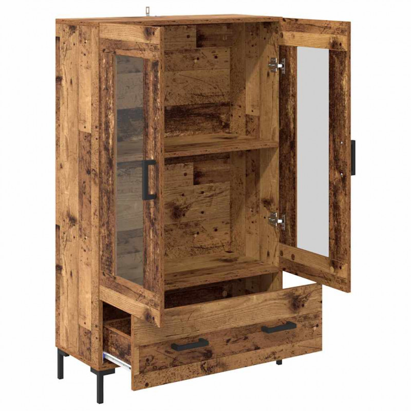 Highboard z szufladą Stare drewno 69,5 x 31 x 115 cm