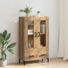 Highboard z szufladą Dąb rzemieślniczy 69,5 x 31 x 115 cm