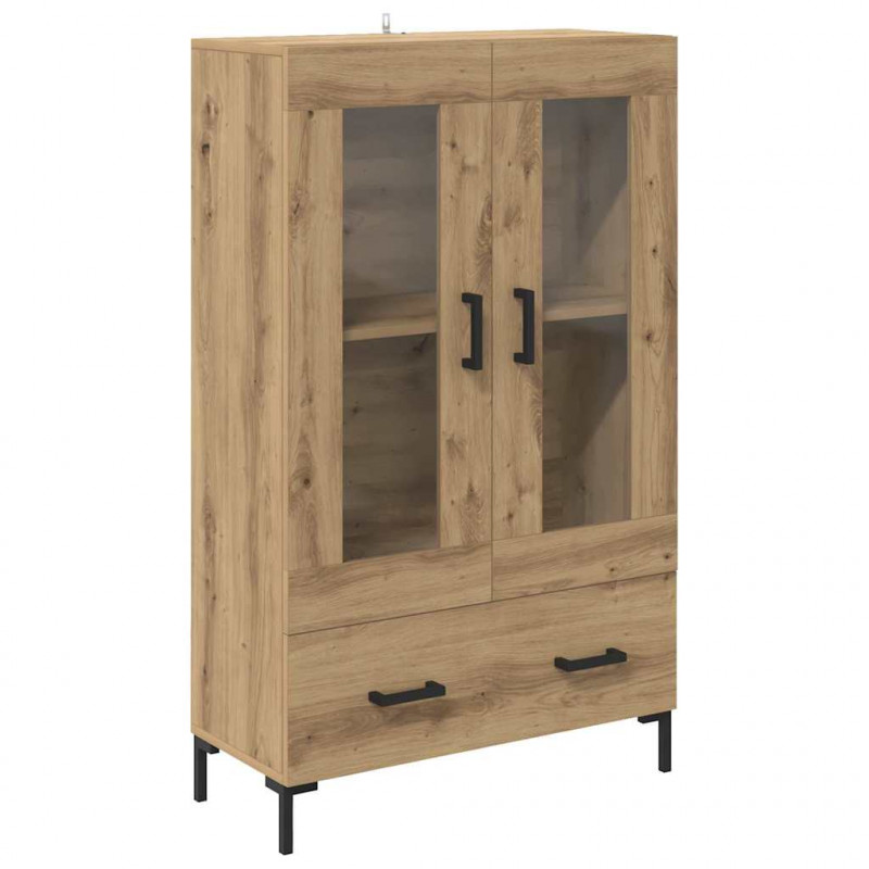 Highboard z szufladą Dąb rzemieślniczy 69,5 x 31 x 115 cm
