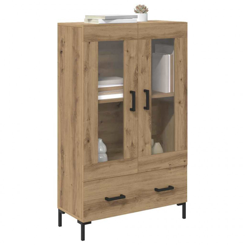 Highboard z szufladą Dąb rzemieślniczy 69,5 x 31 x 115 cm