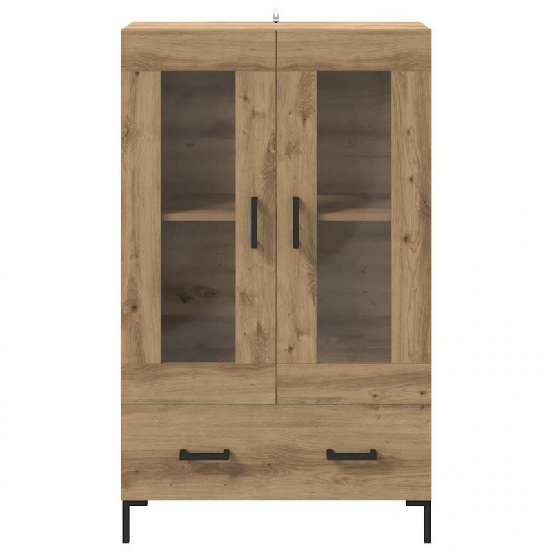 Highboard z szufladą Dąb rzemieślniczy 69,5 x 31 x 115 cm