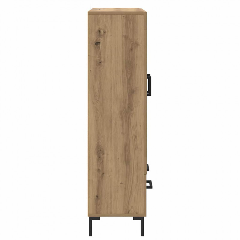 Highboard z szufladą Dąb rzemieślniczy 69,5 x 31 x 115 cm