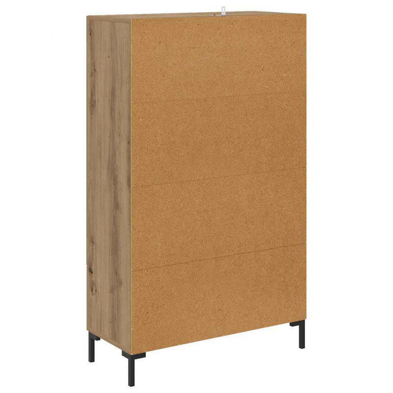 Highboard z szufladą Dąb rzemieślniczy 69,5 x 31 x 115 cm