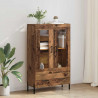 Highboard z szufladą Corona Stare drewno 69,5 x 31 x 115 cm