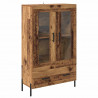 Highboard z szufladą Corona Stare drewno 69,5 x 31 x 115 cm