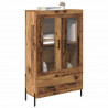 Highboard z szufladą Corona Stare drewno 69,5 x 31 x 115 cm