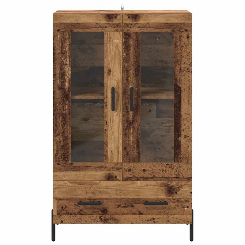 Highboard z szufladą Corona Stare drewno 69,5 x 31 x 115 cm