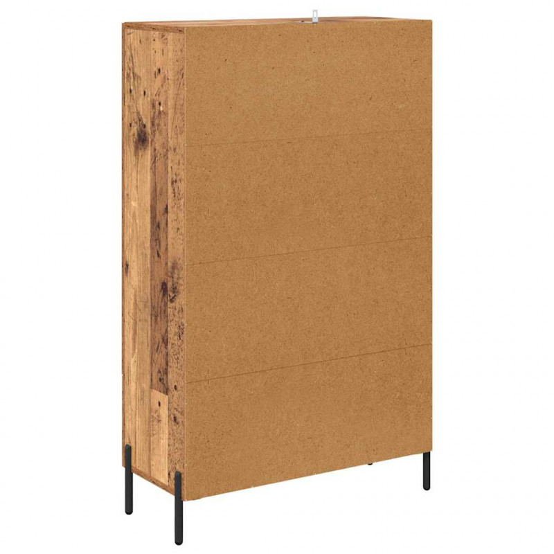 Highboard z szufladą Corona Stare drewno 69,5 x 31 x 115 cm