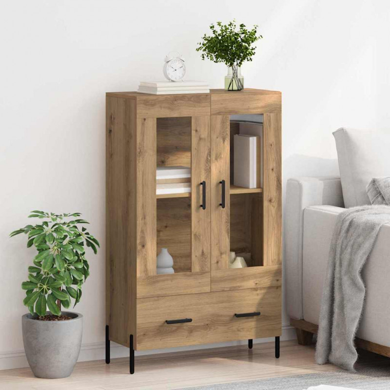 Highboard Corona Dąb rzemieślniczy 69,5 x 31 x 115 cm