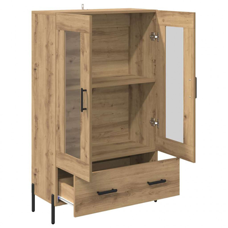 Highboard Corona Dąb rzemieślniczy 69,5 x 31 x 115 cm