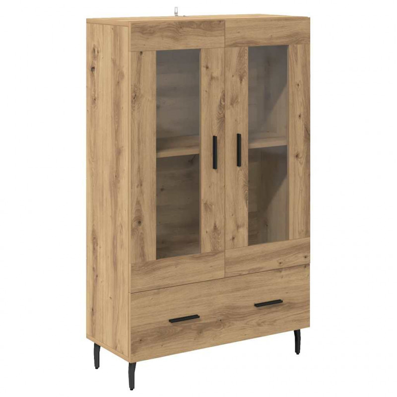 Highboard z szufladą Dąb rzemieślniczy 69,5 x 31 x 115 cm