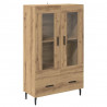 Highboard z szufladą Dąb rzemieślniczy 69,5 x 31 x 115 cm