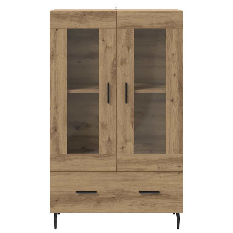 Highboard z szufladą Dąb rzemieślniczy 69,5 x 31 x 115 cm