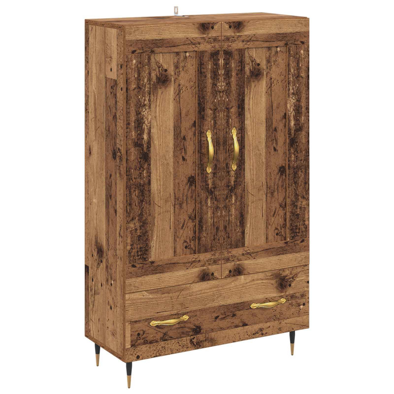 Highboard z szufladą Stare drewno 69,5 x 31 x 115 cm