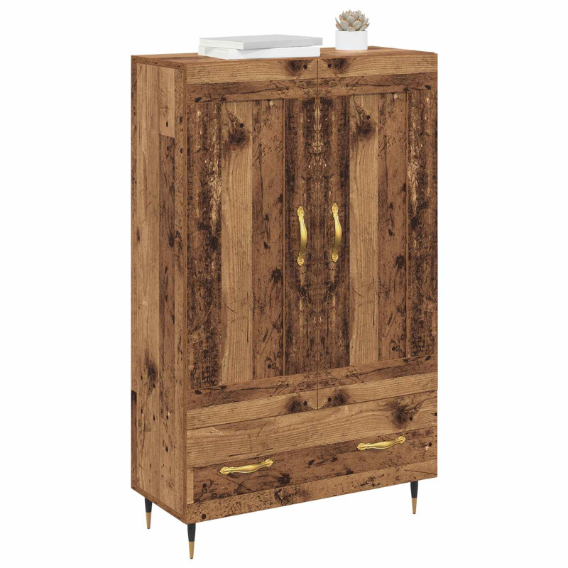 Highboard z szufladą Stare drewno 69,5 x 31 x 115 cm