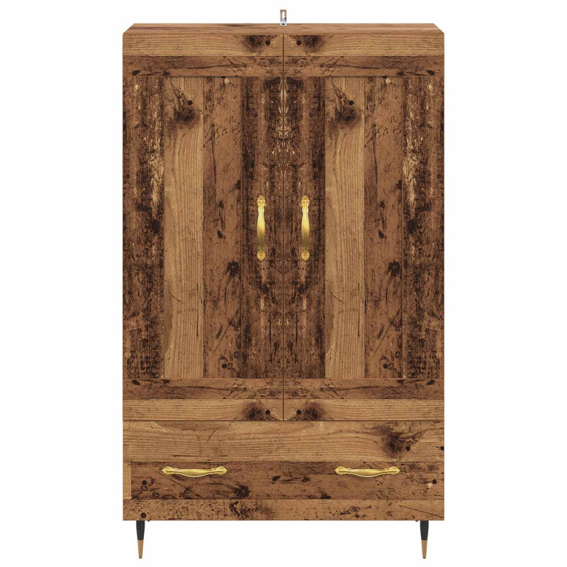 Highboard z szufladą Stare drewno 69,5 x 31 x 115 cm