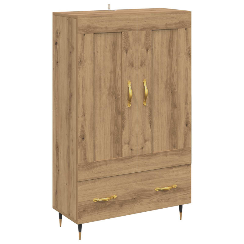 Highboard z szufladą Dąb rzemieślniczy 69,5 x 31 x 115 cm