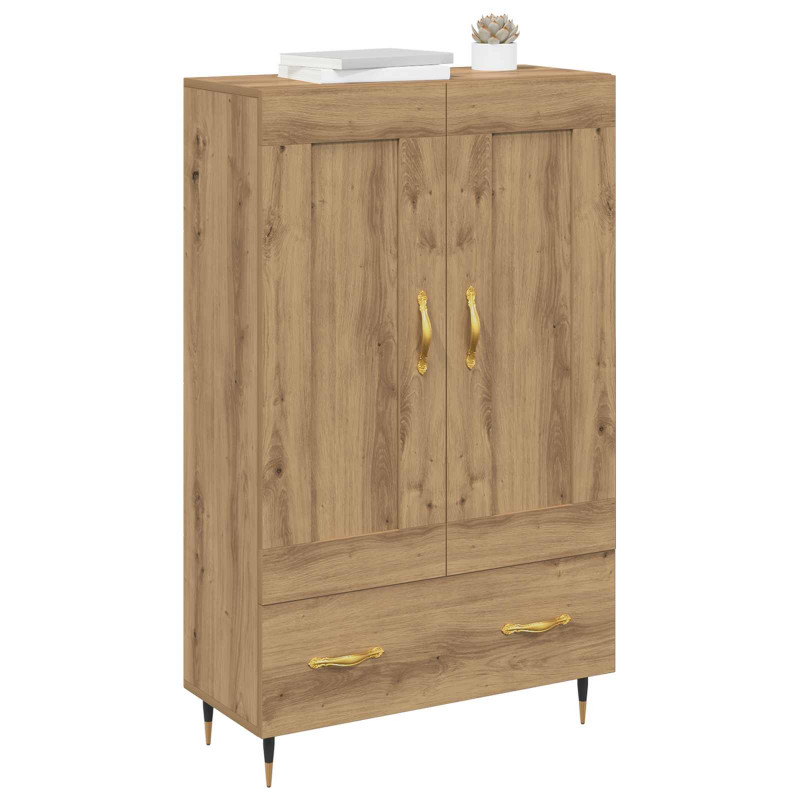 Highboard z szufladą Dąb rzemieślniczy 69,5 x 31 x 115 cm