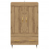 Highboard z szufladą Dąb rzemieślniczy 69,5 x 31 x 115 cm
