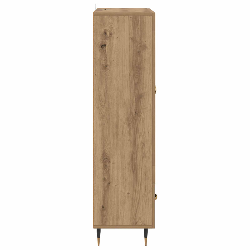 Highboard z szufladą Dąb rzemieślniczy 69,5 x 31 x 115 cm