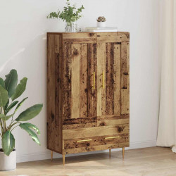 Highboard z szufladą Stare drewno 69,5 x 31 x 115 cm