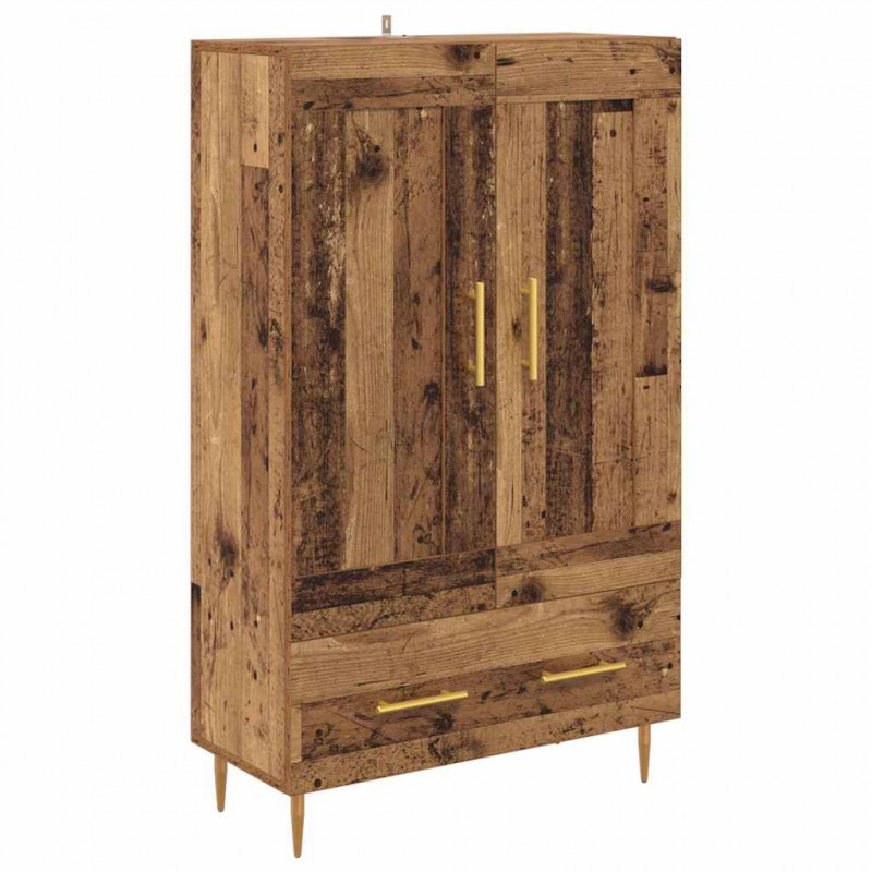 Highboard z szufladą Stare drewno 69,5 x 31 x 115 cm