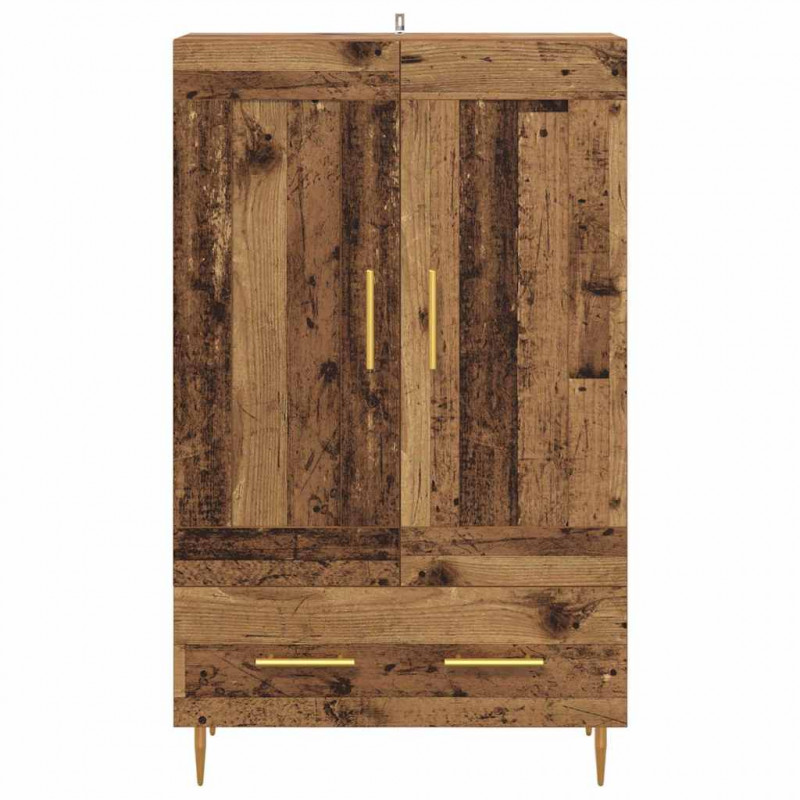 Highboard z szufladą Stare drewno 69,5 x 31 x 115 cm