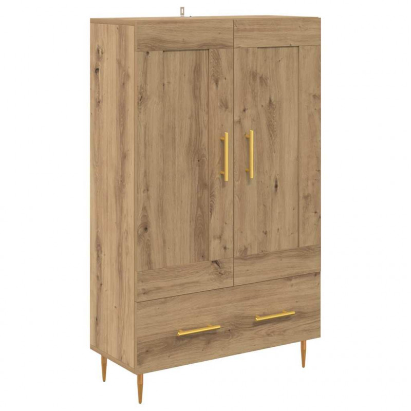 Highboard z szufladą Dąb rzemieślniczy 69,5 x 31 x 115 cm