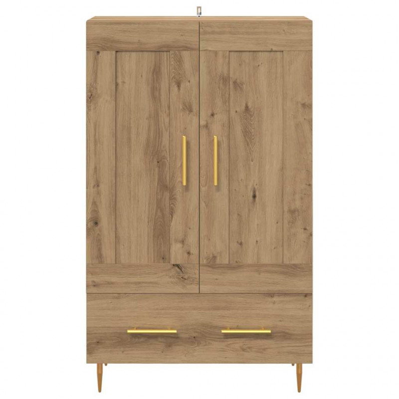 Highboard z szufladą Dąb rzemieślniczy 69,5 x 31 x 115 cm
