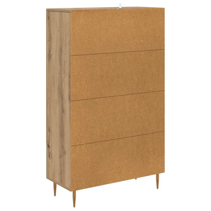 Highboard z szufladą Dąb rzemieślniczy 69,5 x 31 x 115 cm