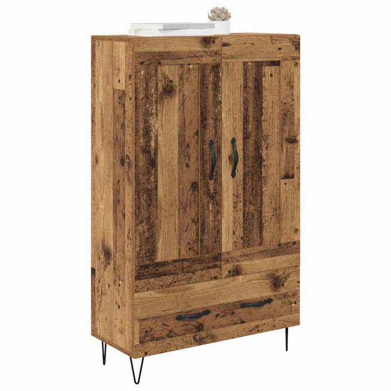 Highboard z szufladą Stare drewno 69,5 x 31 x 115 cm