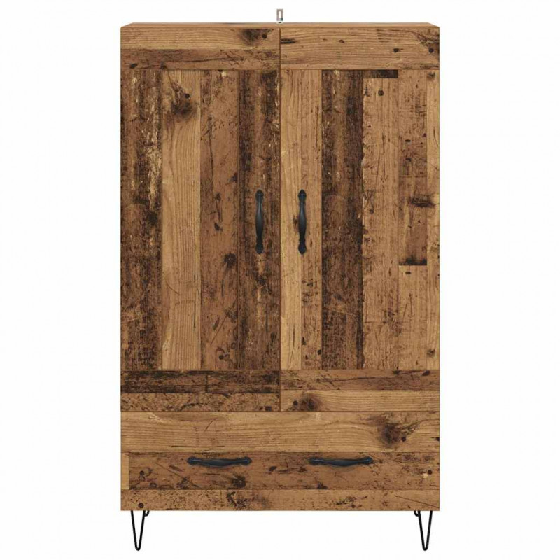Highboard z szufladą Stare drewno 69,5 x 31 x 115 cm