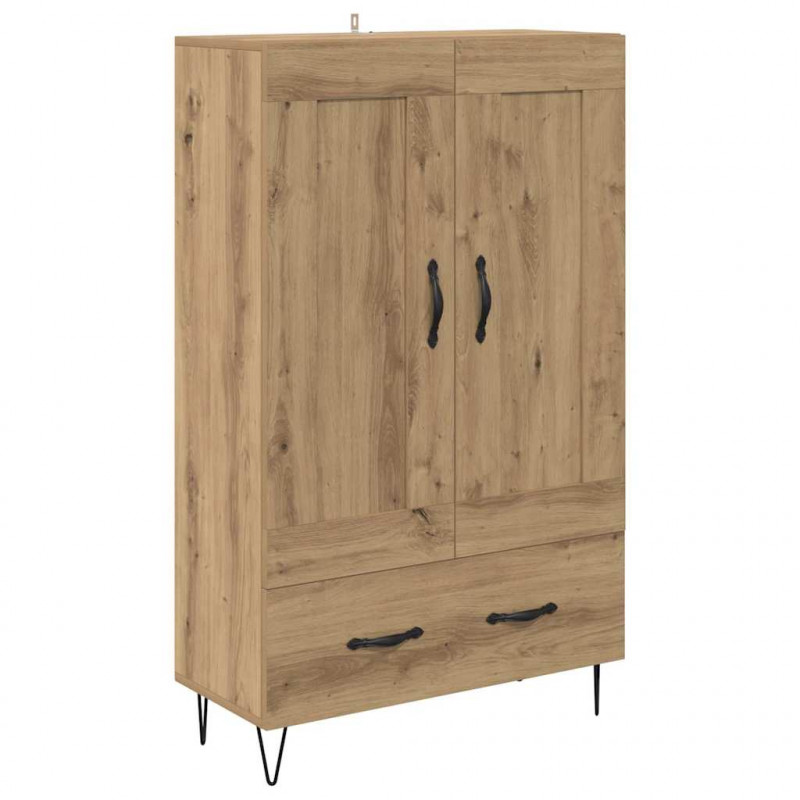 Highboard z szufladą Dąb rzemieślniczy 69,5 x 31 x 115 cm