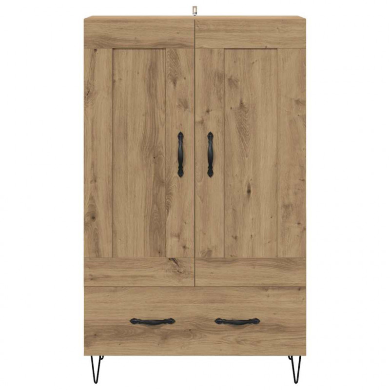 Highboard z szufladą Dąb rzemieślniczy 69,5 x 31 x 115 cm