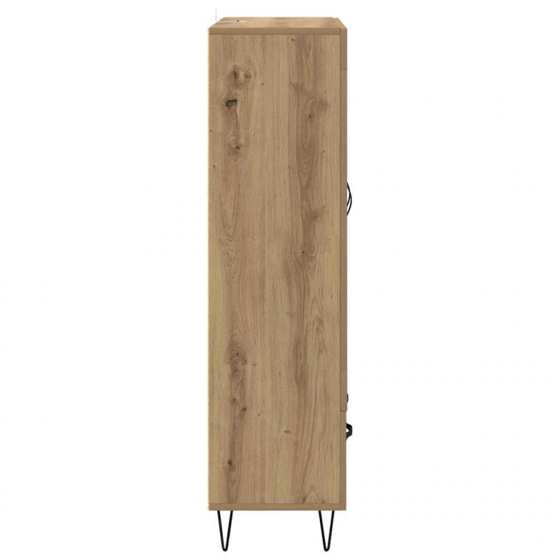 Highboard z szufladą Dąb rzemieślniczy 69,5 x 31 x 115 cm