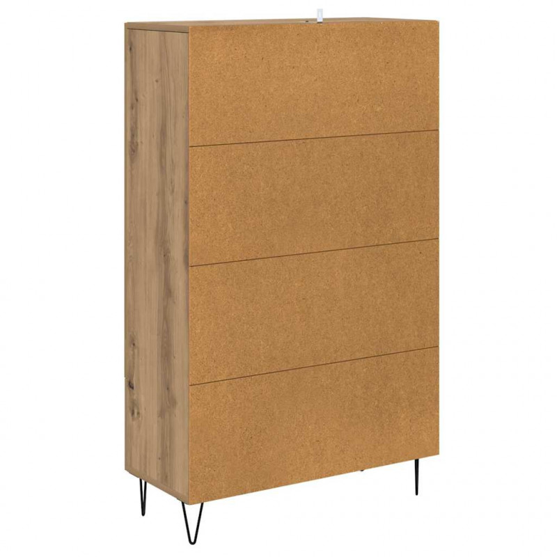 Highboard z szufladą Dąb rzemieślniczy 69,5 x 31 x 115 cm