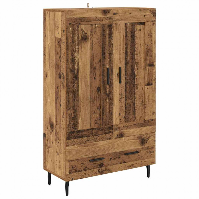 Highboard z szufladą Stare drewno 69,5 x 31 x 115 cm
