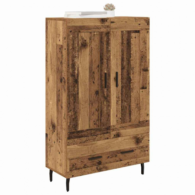 Highboard z szufladą Stare drewno 69,5 x 31 x 115 cm
