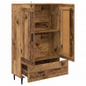 Highboard z szufladą Stare drewno 69,5 x 31 x 115 cm