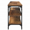 Szafka pod telewizor Stare drewno 160 x 30 x 50 cm